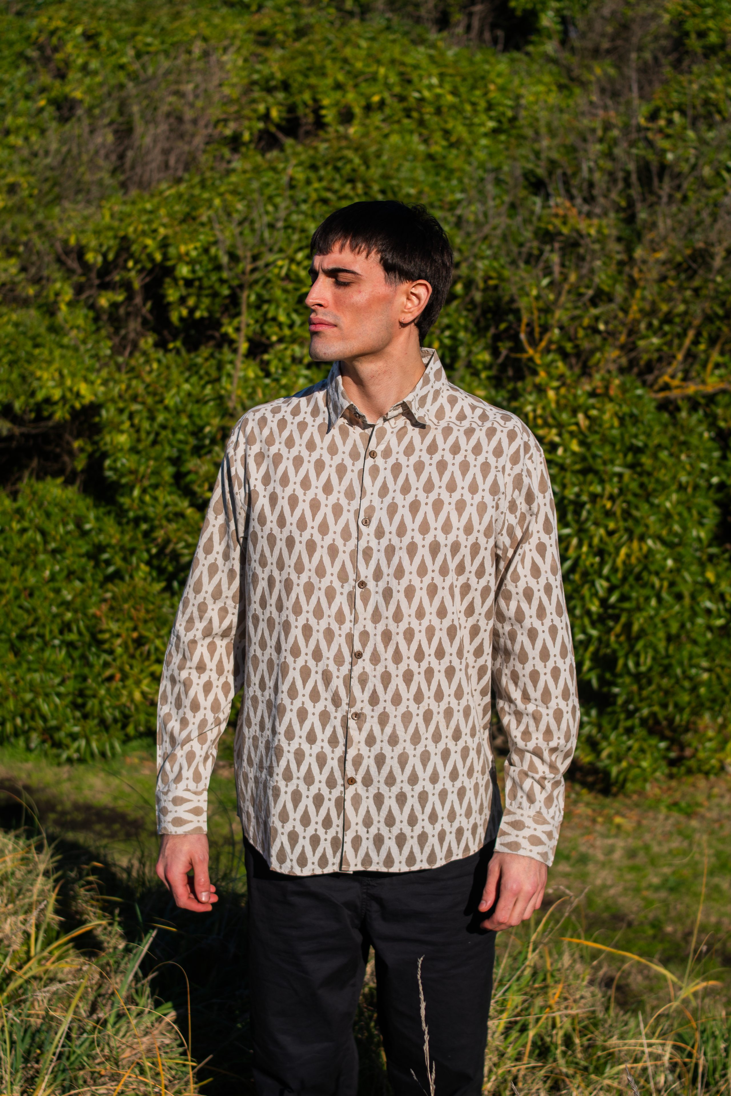 CAMISA MANGA LARGA HANDBLOCK CUBELLS - Image 1
