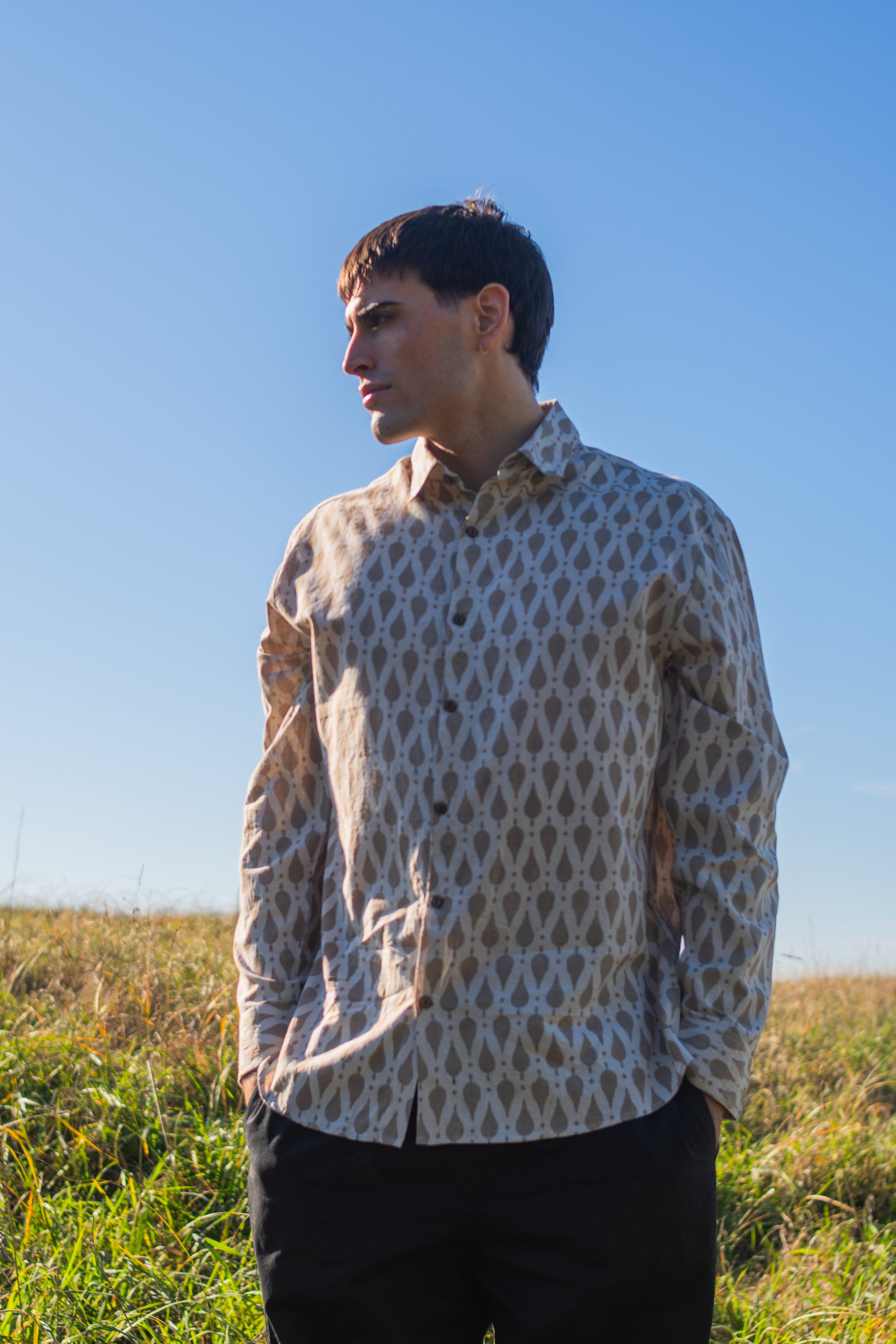 CAMISA MANGA LARGA HANDBLOCK CUBELLS - Image 3