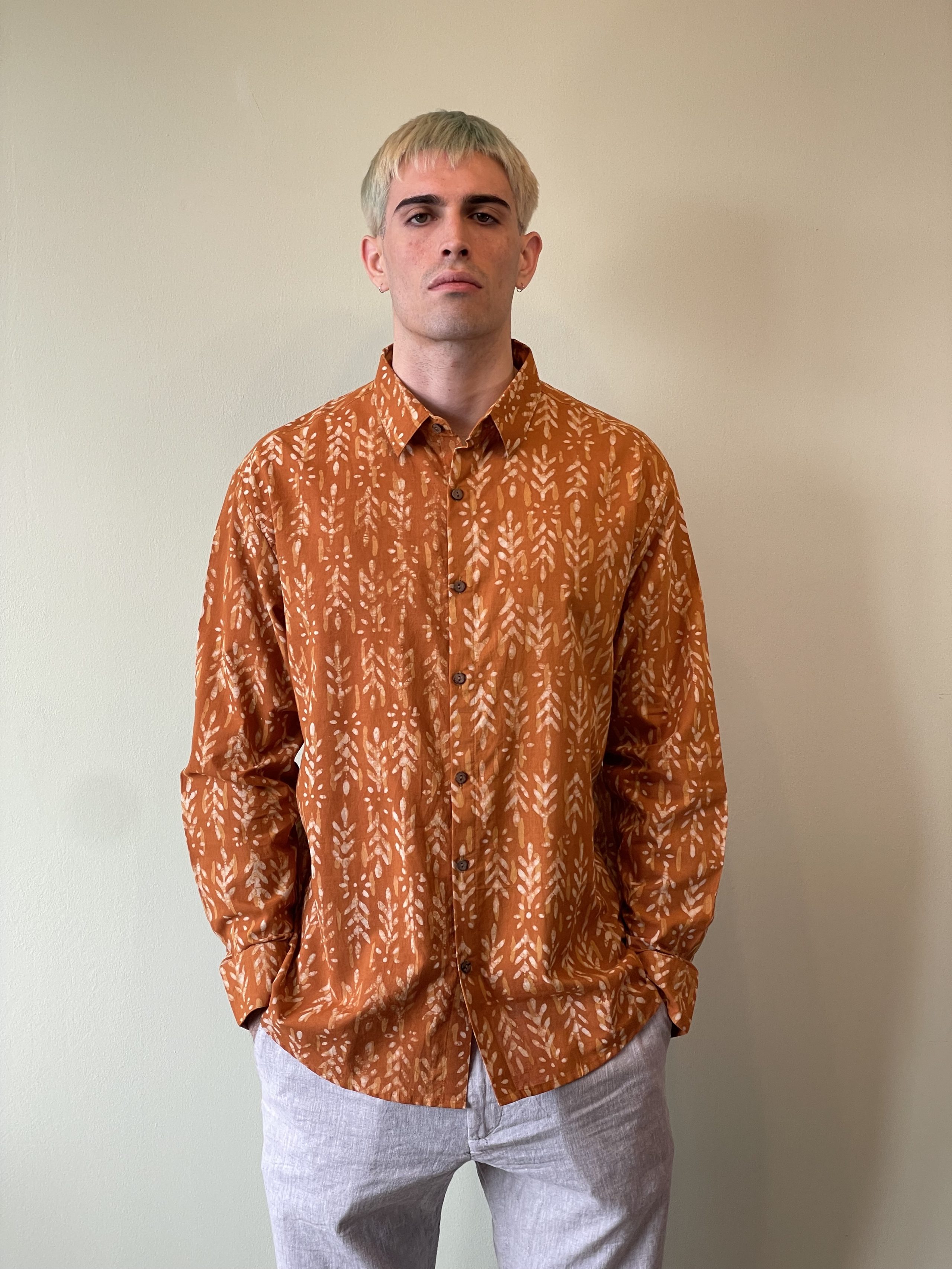 CAMISA MANGA LARGA HANDBLOCK DES MORO - Image 1