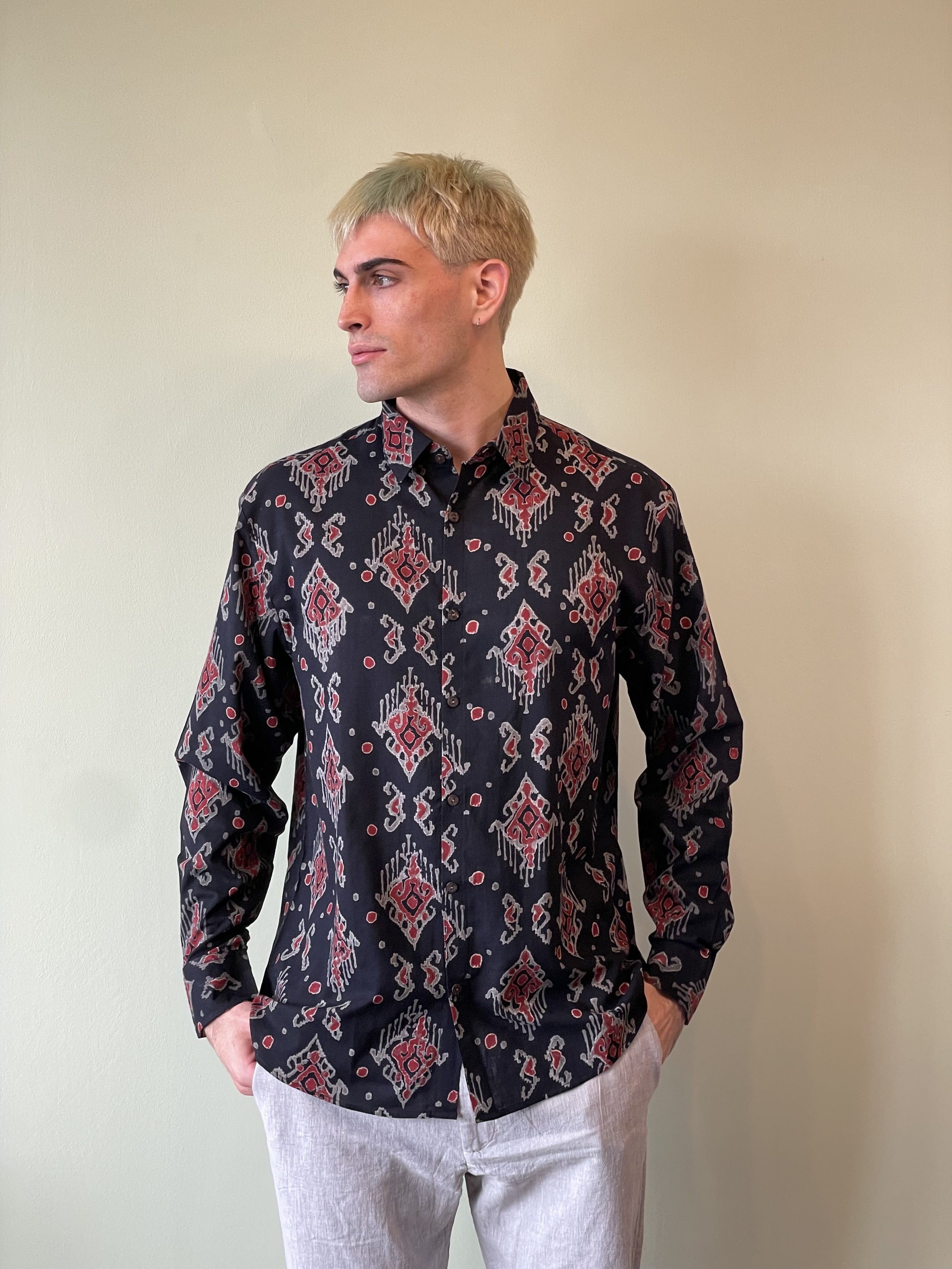 CAMISA MANGA LARGA HANDBLOCK XARRACA - Image 1