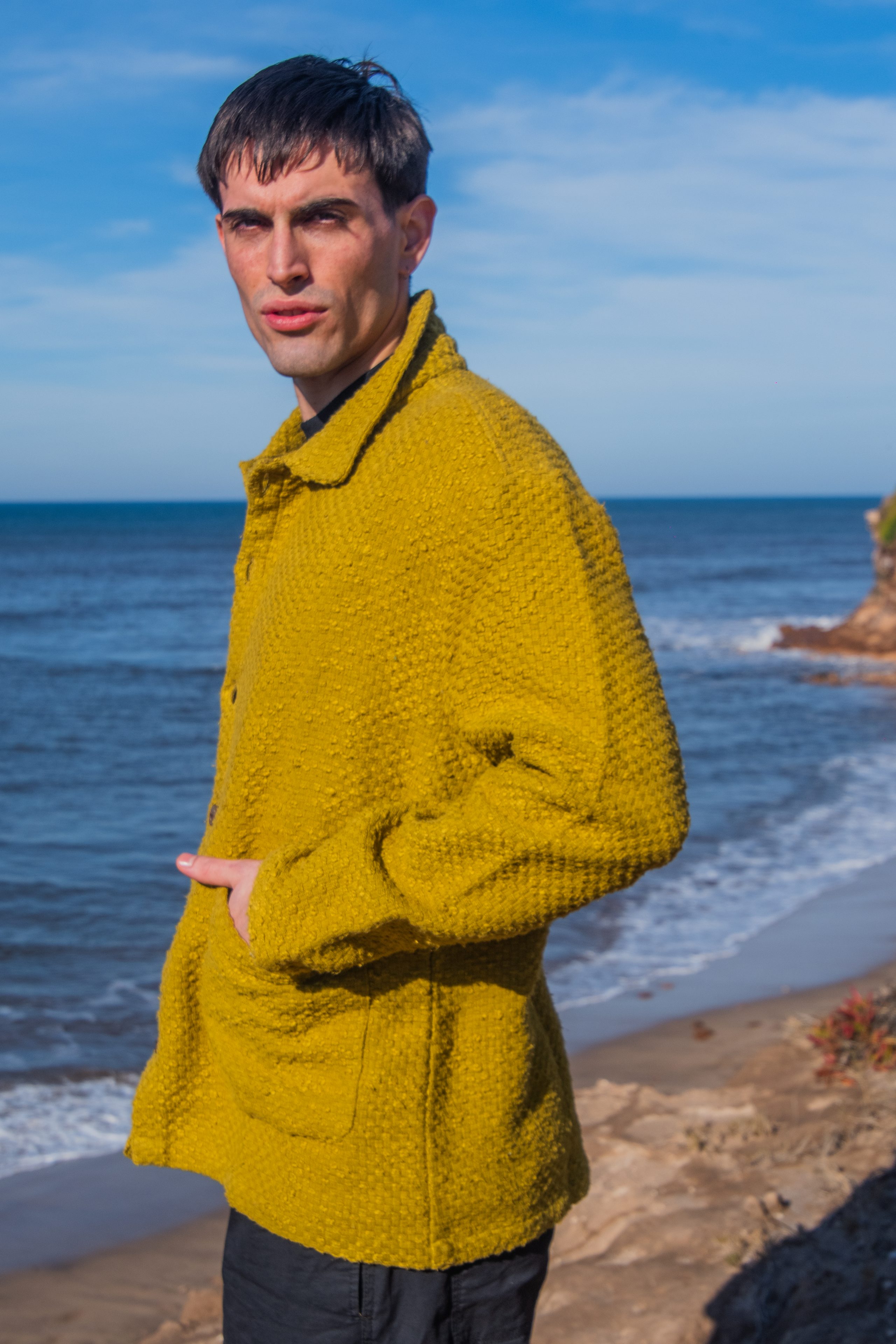 CAMISACO JACQUARD GREEN - Image 2